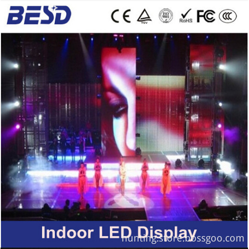 2015 Alibaba hot sale full color indoor led curtain/P16 indoor see through led curtain mesh